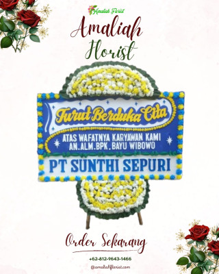 Papan Bunga Duka di Tanak Awu